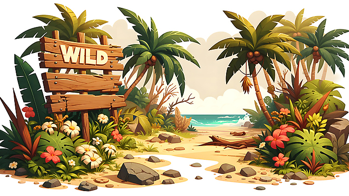 JPG 구름 꽃 바다 섬 여행 일러스트 휴식 열대 간판 프레임 풍경 해변 사람없음 여름 야자수 휴양지 알로하 트로피컬아트 국내일러스트 AI일러스트 AI콘텐츠 자연요소 나무 식물 계절 컨셉 장소 인사 그림 파일형식
