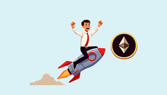 JPG 전신 남자 일러스트 비즈니스 성공 한명 정장 성인 금융 파란색 동전 기쁨 만세 로켓 투자 상승 펀드 성인남자한명만 이더리움 국내일러스트 AI일러스트 AI콘텐츠 1 옷 감정 컬러 컨셉 돈 모션 사람 경제 남자한명만 성인남자만 파일형식 가상화폐