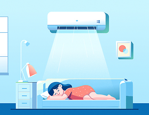 전신 라이프스타일 여자 어린이 액자 거실 일러스트 바람 휴식 실내 한명 소녀 파란색 여름휴가 소파 눕기 스탠드 시원함 에어컨 낮잠 극복 소녀한명만 국내일러스트 AI파일 자연요소 1 컬러 컨셉 의자 모션 날씨 휴가 조명 사람 내부 생활 가전제품 잠 여자한명만 소녀만 파일형식 벡터 여름_계절