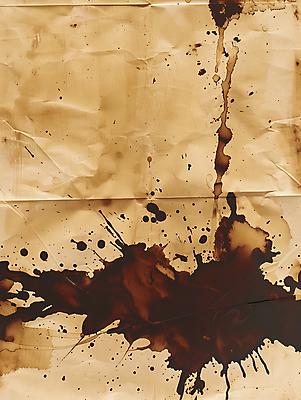 JPG 편집이미지 종이 백그라운드 사람없음 갈색 얼룩 뿌리기 질감 쏟아짐 구김 편집실사 AI포토 AI콘텐츠 컬러 모션 CG 파일형식