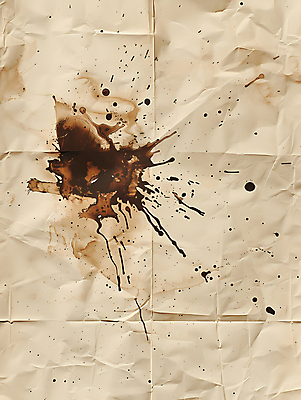 JPG 편집이미지 종이 백그라운드 사람없음 얼룩 뿌리기 질감 쏟아짐 구김 베이지색 편집실사 AI포토 AI콘텐츠 컬러 모션 CG 파일형식