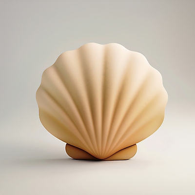 JPG 아이콘 조개 사람없음 여름 3D아이콘 3D소스 3D AI컴퓨터그래픽 AI콘텐츠 계절 어패류 디지털합성 파일형식