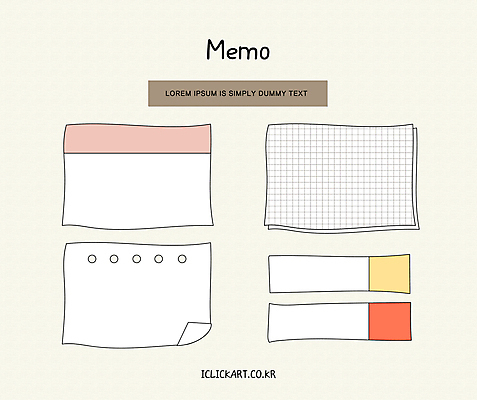 배너 스티커 일러스트 사람없음 다이어리 기록 메모지 낙서 스프링노트 감성 인덱스 꾸미기 카피스페이스 국내일러스트 AI파일 컨셉 사무용품 공책 공백 파일형식 벡터