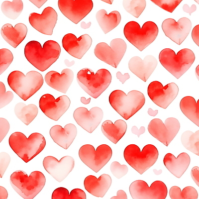 JPG 디자인 예술 컬러 백그라운드 단풍 무늬 패턴 일러스트 자연 수채화 풍경 사람없음 장식 빨간색 갈색 평화 귀여움 고요 하트 화려 분위기 하트백그라운드 번짐 조화 차분 국내일러스트 AI일러스트 AI콘텐츠 모양 컨셉 잎 생태계 파일형식 효과