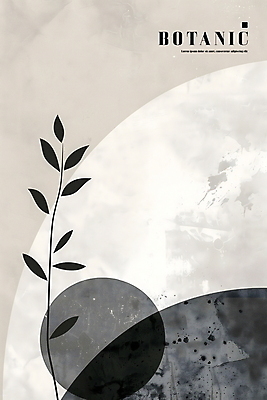 PSD 식물 디자인 포스터 일러스트 추상 사람없음 회색 원형 균형 모던 질감 국내일러스트 도형 컬러 무늬 파일형식