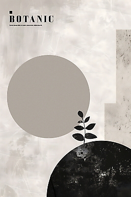 PSD 식물 디자인 포스터 일러스트 추상 사람없음 회색 원형 균형 모던 질감 국내일러스트 도형 컬러 무늬 파일형식