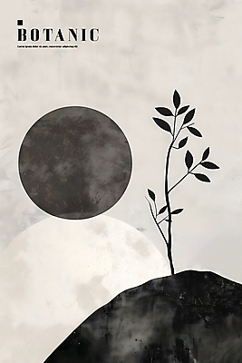 PSD 식물 디자인 포스터 일러스트 추상 사람없음 회색 원형 균형 모던 질감 국내일러스트 도형 컬러 무늬 파일형식