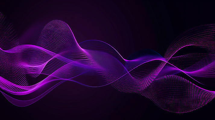 JPG 편집이미지 물결 곡선 사람없음 빛 보라색 파동 겹침 편집실사 AI컴퓨터그래픽 AI콘텐츠 선 컬러 순간포착 CG 파일형식