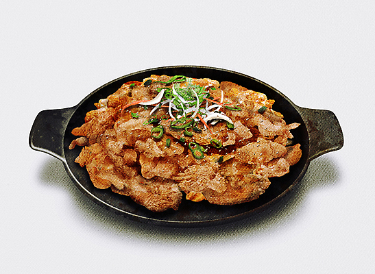 PSD 음식 채소 일러스트 고추 양파 돼지고기 요리 사람없음 갈색 당근 파 깨소금 제육볶음 국내일러스트 컬러 식재료 뿌리채소 육류 파일형식