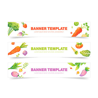 템플릿 배너 배너템플릿 가로배너 토마토 학교 수채화 초등학교 사람없음 컬러풀 유치원 당근 현수막 브로콜리 배너세트 AI파일 교육 컬러 채소 뿌리채소 가로 세트 파일형식 벡터