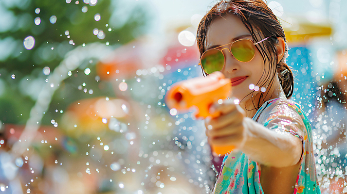 JPG 편집이미지 여자 놀이 한명 상반신 성인 여름 선글라스 디지털합성 조준 물총 워터파크 의료성형뷰티 성인여자한명만 편집실사 AI인물포토 AI콘텐츠 1 계절 안경 수영장 사람 CG 여자한명만 성인여자만 파일형식 AI포토