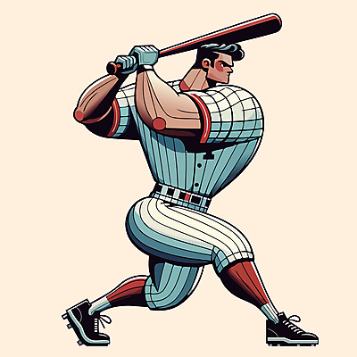 전신 남자 스포츠 장갑 유니폼 일러스트 한명 성인 야구방망이 야구선수 스윙 집중 야구복 성인남자한명만 벡터 야구화 국내일러스트 AI파일 1 잡화 옷 포즈 운동화 컨셉 운동선수 사람 운동복 야구 야구용품 남자한명만 성인남자만 파일형식