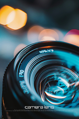 PSD 편집이미지 사람없음 반사 카메라 카메라렌즈 DSLR 이미지편집 전자제품 파일형식