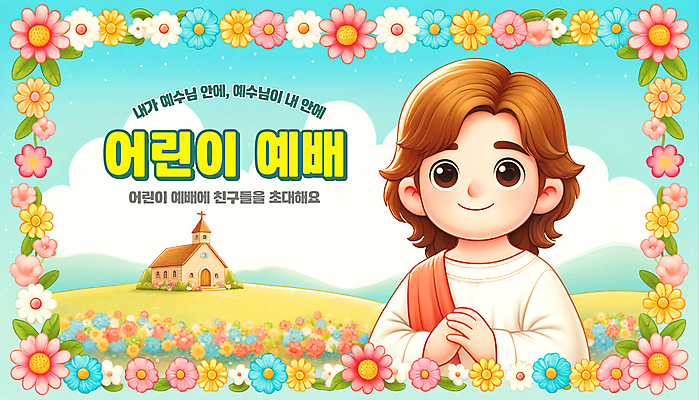 PSD 템플릿 배너 남자 기독교 어린이 안내 사랑 한명 소년 상반신 친구 예수 신 테두리 예배 초대 동산 환영 꽃프레임 전도 소년한명만 이미지템플릿 1 꽃 감정 종교 관계 프레임 사람 신_종교 남자한명만 소년만 파일형식