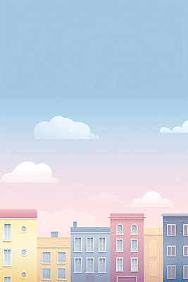 JPG 구름 무료이미지 일러스트 창문 하늘 풍경 빌딩 사람없음 건물 일몰 도시 국내일러스트 AI일러스트 AI콘텐츠 자연요소 건축물 노을 파일형식