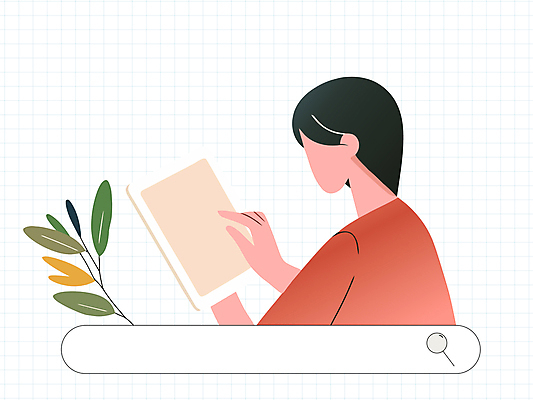 여자 인터넷 일러스트 비즈니스 돋보기 미래 한명 들기 상반신 성인 태블릿 터치 웹서핑 업무 풀잎 검색 검색창 얼굴없음 성인여자한명만 국내일러스트 AI파일 1 컨셉 잎 모션 사람 전자제품 스마트기기 작업 풀_식물 여자한명만 성인여자만 파일형식 벡터