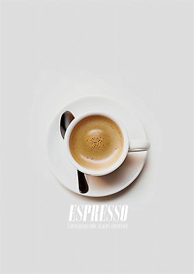 PSD 편집이미지 타이포그라피 사람없음 흰색 커피잔 티스푼 컵받침 에스프레소 이미지편집 문자 커피 컬러 잔 숟가락 받침대 파일형식