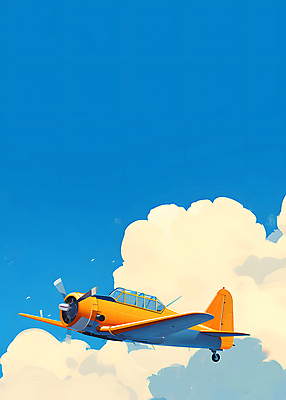 JPG 구름 여행 일러스트 하늘 사람없음 공중 파란색 비행 시원함 카피스페이스 국내일러스트 AI일러스트 AI콘텐츠 자연요소 컬러 공백 파일형식