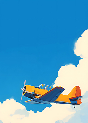 JPG 구름 여행 일러스트 하늘 사람없음 공중 파란색 비행 시원함 카피스페이스 국내일러스트 AI일러스트 AI콘텐츠 자연요소 컬러 공백 파일형식