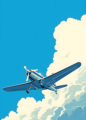 JPG 구름 여행 일러스트 하늘 사람없음 공중 파란색 비행 시원함 카피스페이스 국내일러스트 AI일러스트 AI콘텐츠 자연요소 컬러 공백 파일형식