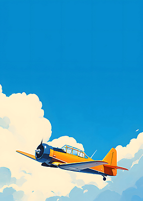 JPG 구름 여행 일러스트 하늘 사람없음 공중 파란색 비행 시원함 카피스페이스 국내일러스트 AI일러스트 AI콘텐츠 자연요소 컬러 공백 파일형식