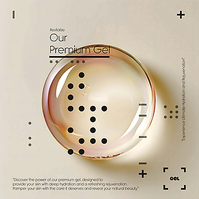 PSD 편집이미지 타이포그라피 사람없음 점 투명 고급 피부관리 스킨케어 베이지색 보습 프리미엄 세럼 이미지편집 문자 컬러 컨셉 뷰티 화장품 파일형식