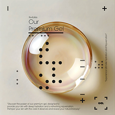 PSD 편집이미지 타이포그라피 사람없음 점 투명 고급 피부관리 스킨케어 베이지색 보습 프리미엄 세럼 이미지편집 문자 컬러 컨셉 뷰티 화장품 파일형식