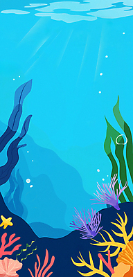 JPG 바다 일러스트 자연 불가사리 사람없음 파란색 여름휴가 여름풍경 돌_바위 분위기 산호 산호초 물거품 카피스페이스 국내일러스트 AI일러스트 AI콘텐츠 컬러 컨셉 휴가 극피동물 풍경 공백 거품 수중식물 자포동물 생태계 파일형식 여름_계절