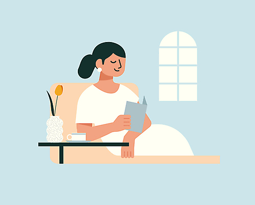 여자 커피 하늘색 일러스트 창문 탁자 휴식 한명 들기 성인 책 눈감음 꽃병 귀걸이 머그컵 튤립 편안함 컵받침 성인여자한명만 국내일러스트 AI파일 1 꽃 음료 가구 컨셉 장신구 모션 사람 컵 파란색 감각 받침대 여자한명만 성인여자만 파일형식 벡터