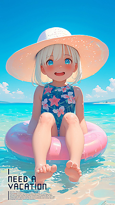 PSD 구름 여자 수영복 일러스트 청소년 물놀이 하늘 한명 웃음 앉기 타이포그라피 해변 파란색 여름휴가 모래사장 만화 즐거움 밀짚모자 튜브 십대여자한명만 국내일러스트 자연요소 문자 모자_잡화 1 옷 감정 바다 컬러 모션 놀이 휴가 표정 사람 여자한명만 십대여자만 파일형식 여름_계절