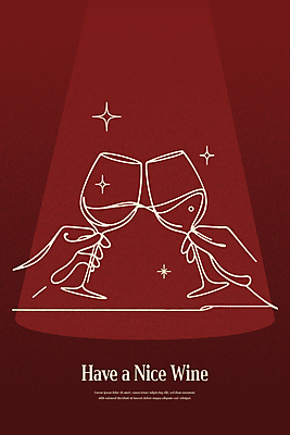 손 와인잔 일러스트 타이포그라피 신체부위 빨간색 반짝임 분위기 레드와인 라인아트 건배 드로잉 국내일러스트 AI파일 문자 선 컬러 컨셉 술잔 모션 미술 사람 와인 파일형식 벡터