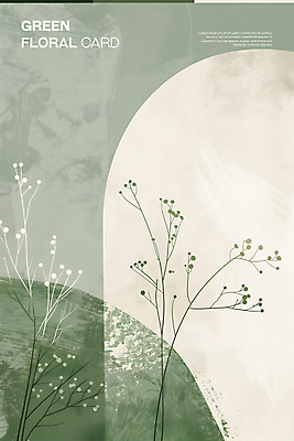 PSD 편집이미지 포스터 잎 추상 타이포그라피 사람없음 연두색 빈티지 분위기 질감 카피스페이스 이미지편집 식물 문자 컨셉 무늬 초록색 공백 파일형식