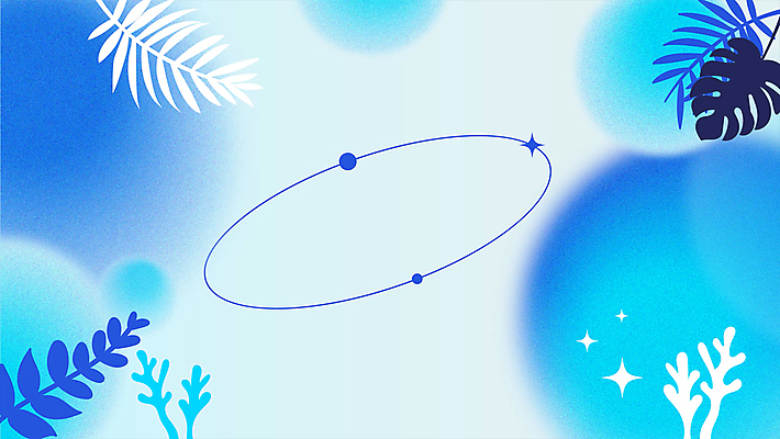 백그라운드 무늬 사람없음 여름 파란색 반짝임 산호 야자수잎 열대잎 모션그래픽 MP4 MOV 계절 컬러 잎 모션 자포동물 동영상 파일형식