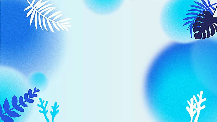 백그라운드 무늬 사람없음 여름 파란색 산호 야자수잎 열대잎 모션그래픽 MP4 MOV 계절 컬러 잎 자포동물 동영상 파일형식