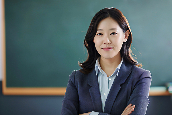 JPG 편집이미지 여자 교육 교과목 한명 미소 정장 상반신 성인 앞모습 팔짱 강사 수능 디지털합성 학원 내신등급 프로필 의료성형뷰티 성인여자한명만 편집실사 AI인물포토 AI콘텐츠 직업 1 옷 뷰포인트 모션 표정 사람 시험 CG 여자한명만 성인여자만 파일형식 AI포토