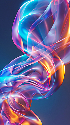 JPG 편집이미지 물결 추상 사람없음 3D 입체 디지털합성 그라데이션 반투명 홀로그램 편집3D AI컴퓨터그래픽 AI콘텐츠 무늬 파일형식