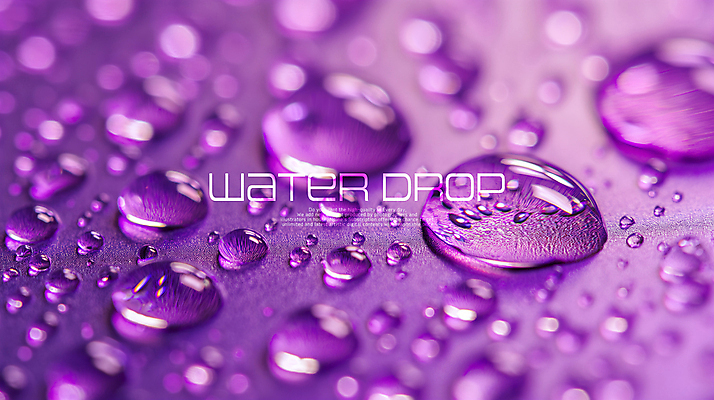 PSD 편집이미지 백그라운드 사람없음 물 보라색 물방울 투명 이미지편집 자연요소 컬러 파일형식