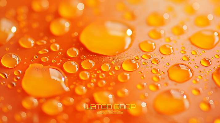 PSD 편집이미지 백그라운드 사람없음 물 주황색 물방울 투명 이미지편집 자연요소 컬러 파일형식
