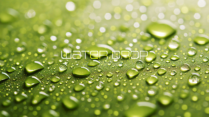 PSD 편집이미지 백그라운드 사람없음 초록색 물 물방울 투명 이미지편집 자연요소 컬러 파일형식
