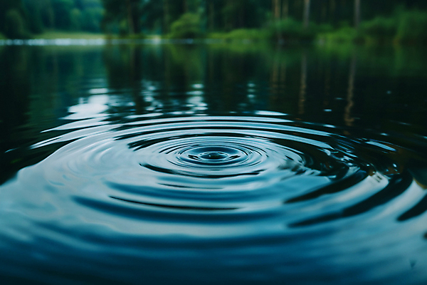 JPG 편집이미지 호수 물결 자연 아침 사람없음 여름 환경 숲 디지털합성 물결파장 편집실사 AI포토 AI콘텐츠 주간 계절 CG 생태계 파일형식