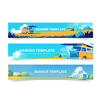 나무 구름 템플릿 배너템플릿 가로배너 하늘색 자연 하늘 텐트 풍경 사람없음 여름 캠핑 바위 현수막 풀 언덕 캠핑카 배너세트 AI파일 자연요소 식물 배너 계절 자동차 레저 캠핑도구 가로 파란색 세트 돌_바위 생태계 파일형식 벡터