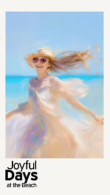 PSD 여자 행복 일러스트 한명 미소 사람 상반신 성인 해변 모래사장 선글라스 즐거움 그림 밀짚모자 번짐 파스텔톤 성인여자한명만 국내일러스트 모자_잡화 1 감정 안경 바다 컬러 표정 여자한명만 성인여자만 파일형식 효과