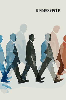 전신 남자 실루엣 일러스트 비즈니스 여러명 성인 걷기 물감 비즈니스맨 그룹 혼합 겹침 성인남자만 국내일러스트 AI파일 다수 모션 촬영기법 사람 미술도구 직장인 남자만 성인만 파일형식 벡터