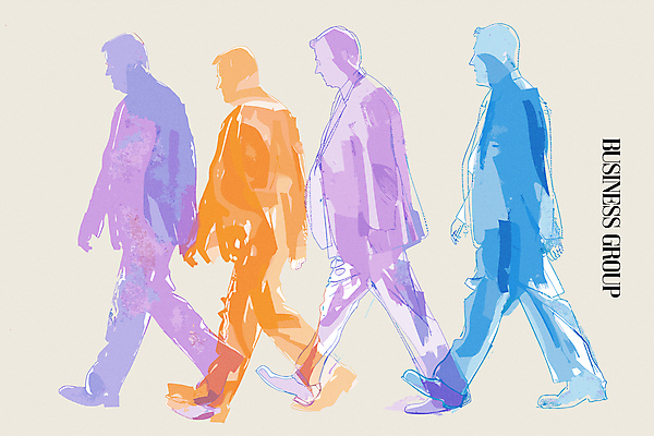 전신 남자 실루엣 일러스트 비즈니스 여러명 성인 걷기 물감 비즈니스맨 그룹 혼합 성인남자만 국내일러스트 AI파일 다수 모션 촬영기법 사람 미술도구 직장인 남자만 성인만 파일형식 벡터