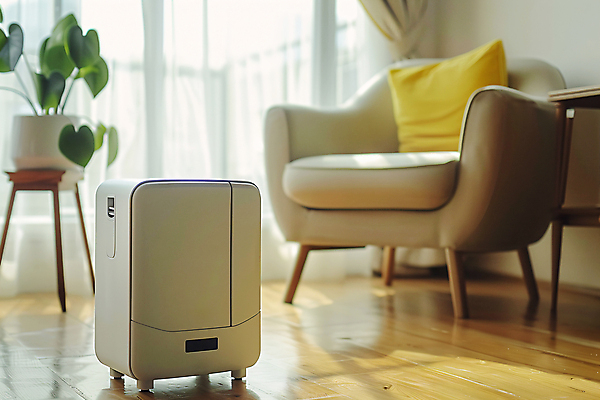 JPG 편집이미지 화분 쿠션 잎 창문 탁자 실내 사람없음 여름 소파 햇빛 공간 커튼 디지털합성 나무바닥 장마 제습기 편집실사 AI포토 AI콘텐츠 식물 계절 가구 의자 바닥 내부 태양 가전제품 비_날씨 CG 파일형식