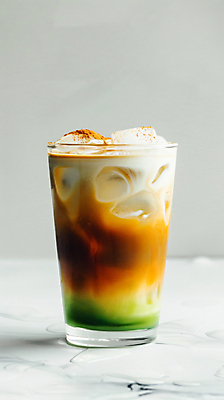 JPG 편집이미지 잔 사람없음 카페 디지털합성 대리석 코코넛 라떼 편집실사 판단잎 AI포토 AI콘텐츠 식기 커피 잎 과일 재료 상점 CG 파일형식