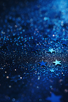 JPG 편집이미지 별 백그라운드 사람없음 파란색 반짝임 디지털합성 편집실사 AI포토 AI콘텐츠 자연요소 컬러 모션 CG 파일형식