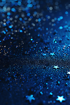 JPG 편집이미지 별 백그라운드 사람없음 파란색 반짝임 디지털합성 편집실사 AI포토 AI콘텐츠 자연요소 컬러 모션 CG 파일형식