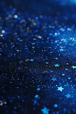 JPG 편집이미지 별 백그라운드 사람없음 파란색 반짝임 디지털합성 편집실사 AI포토 AI콘텐츠 자연요소 컬러 모션 CG 파일형식