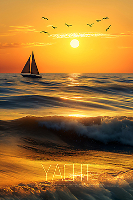 PSD 편집이미지 바다 요트 하늘 항해 사람없음 고요 일몰 대서양 카피스페이스 이미지편집 배_교통 노을 공백 파일형식